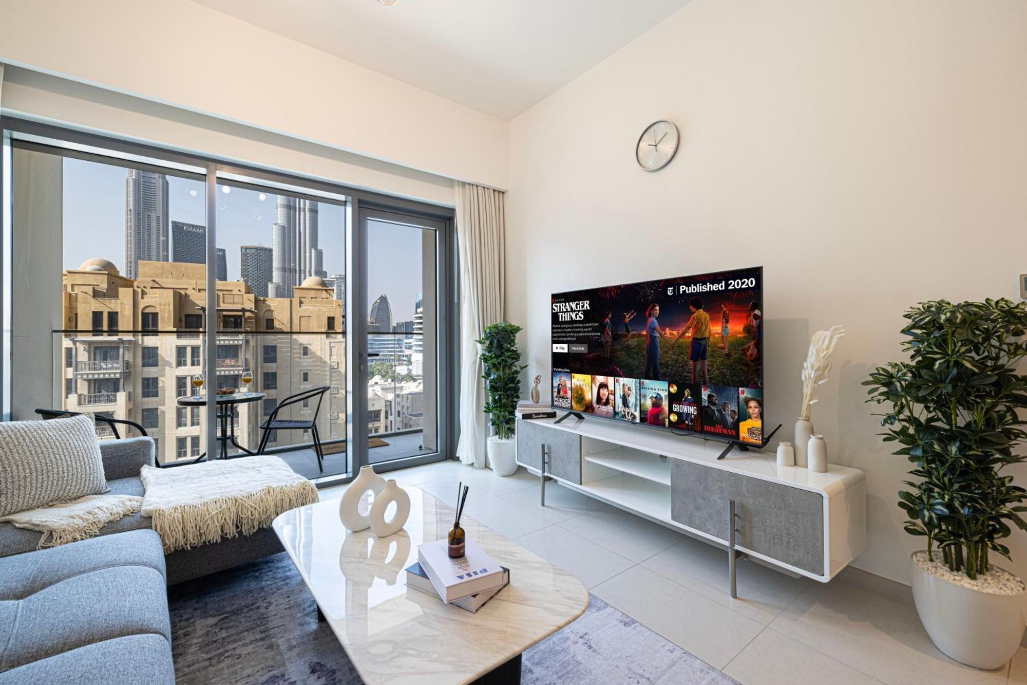 Full Burj Khalifa View! Brand New 2 Bedrooms! 5min Walk From Mall! Апартаменти *
