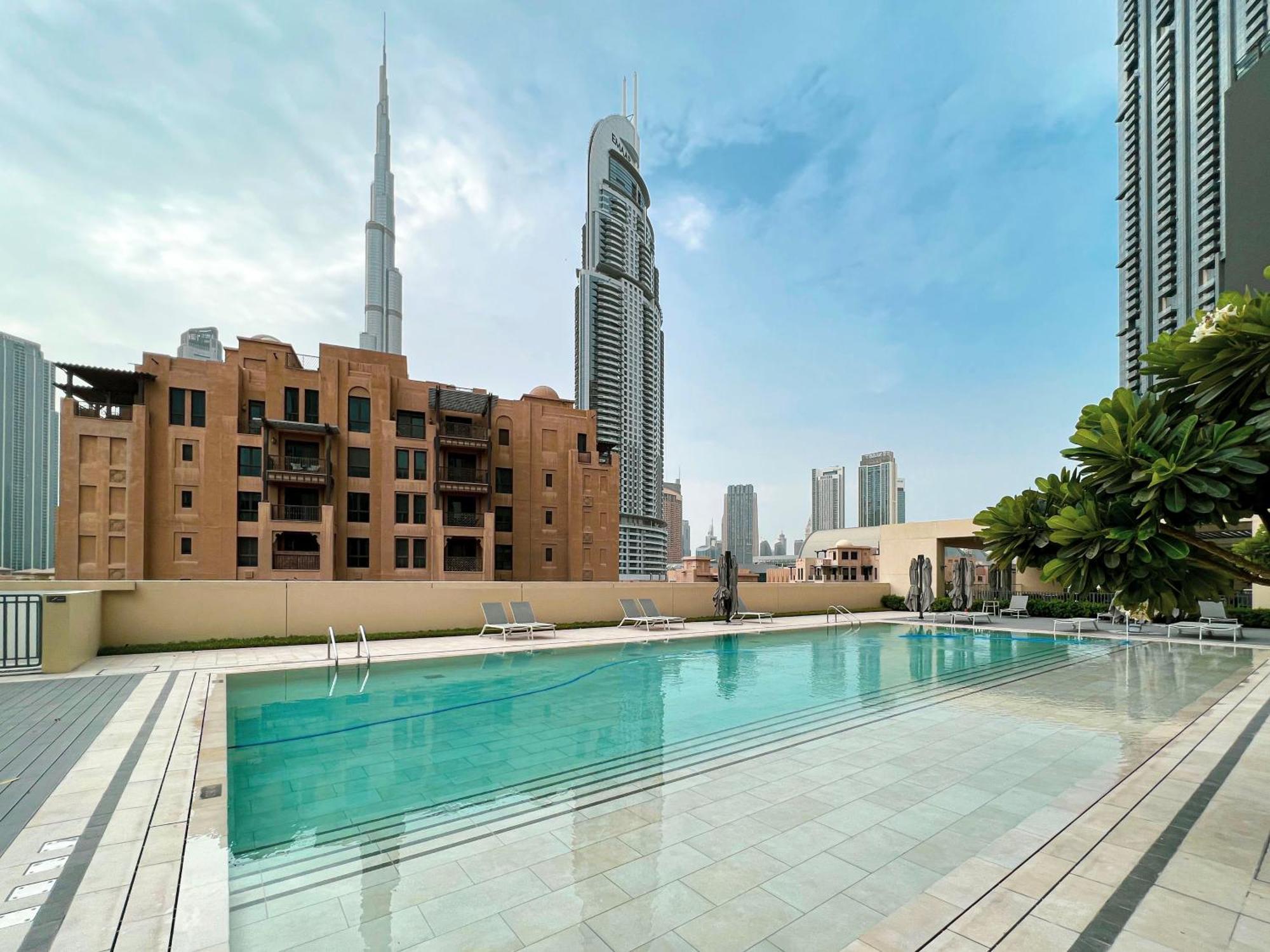 Full Burj Khalifa View! Brand New 2 Bedrooms! 5min Walk From Mall! Дубай